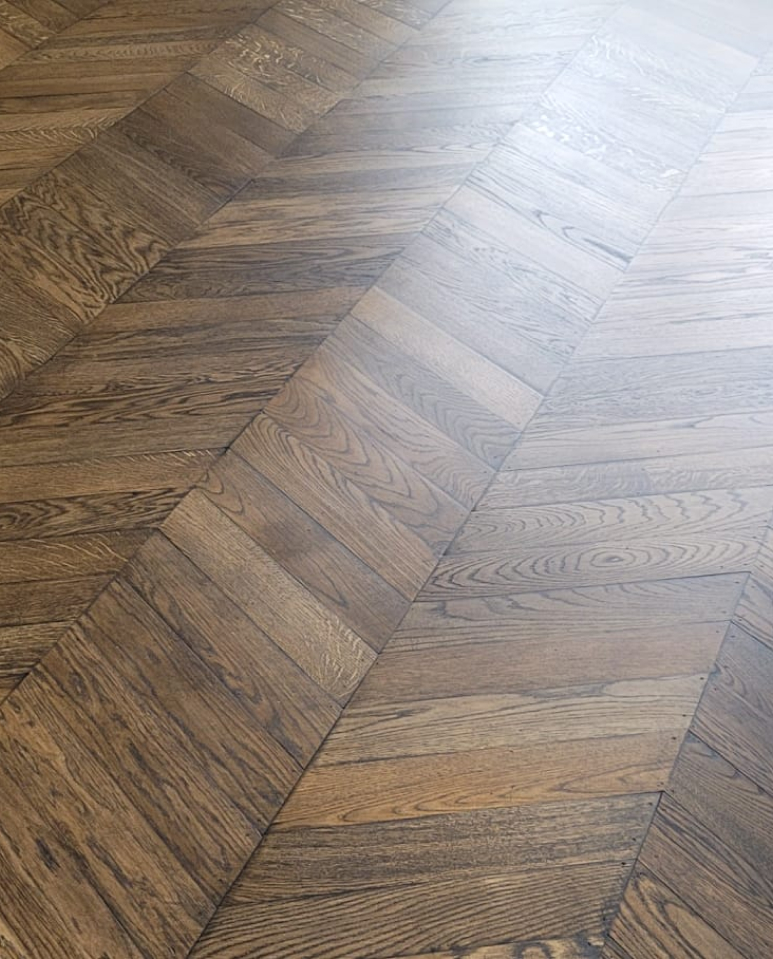 hongaarse punt - houten vloer