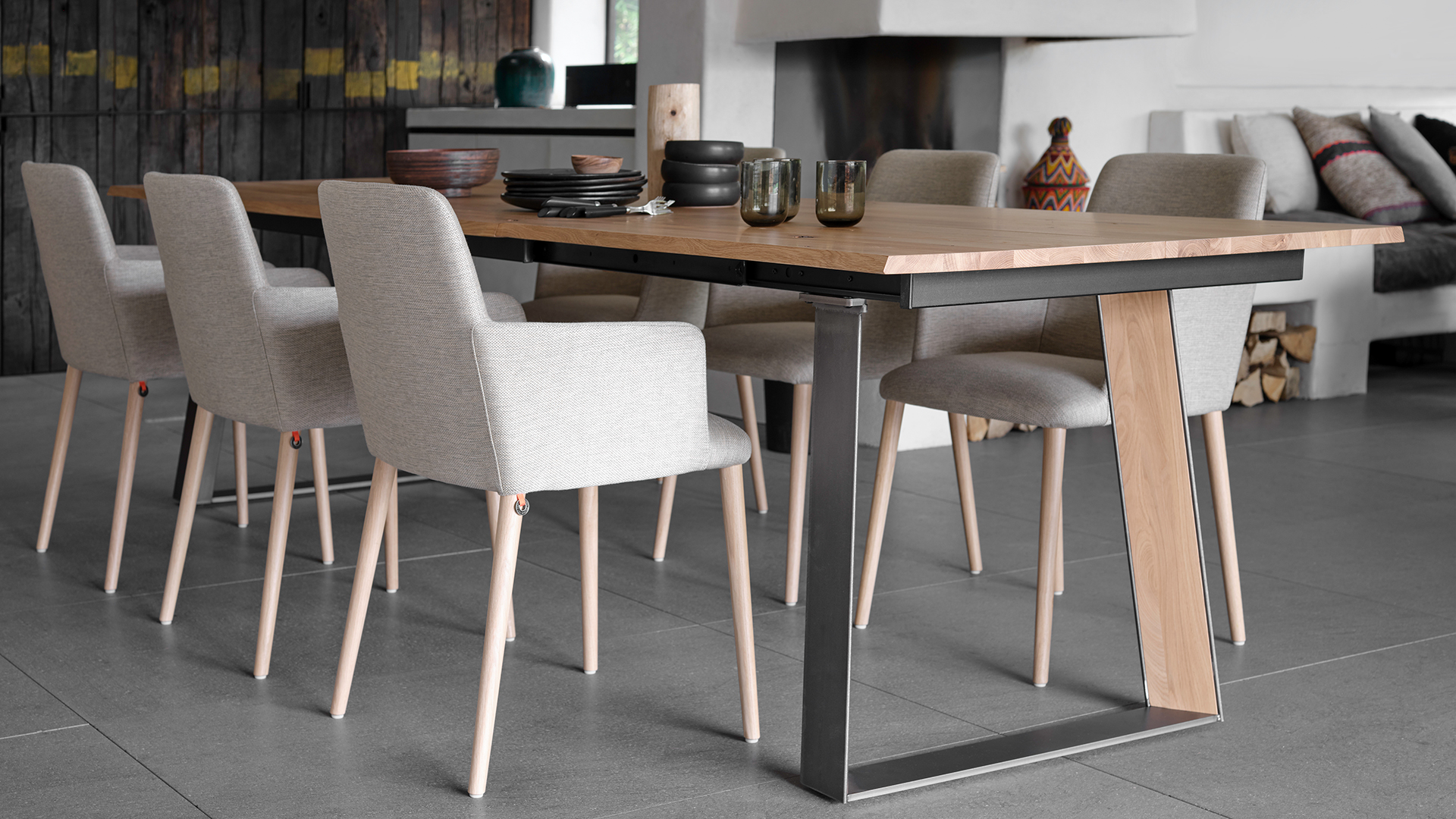 mobitec stoelen met tafel